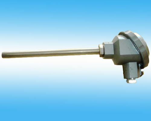 无固定装置装配热电偶